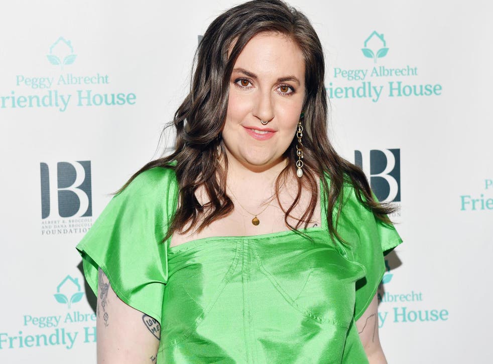 Lena Dunham attends the Friendly House 30th annual awards luncheon on 26 October, 2019 in Los Angeles, California.