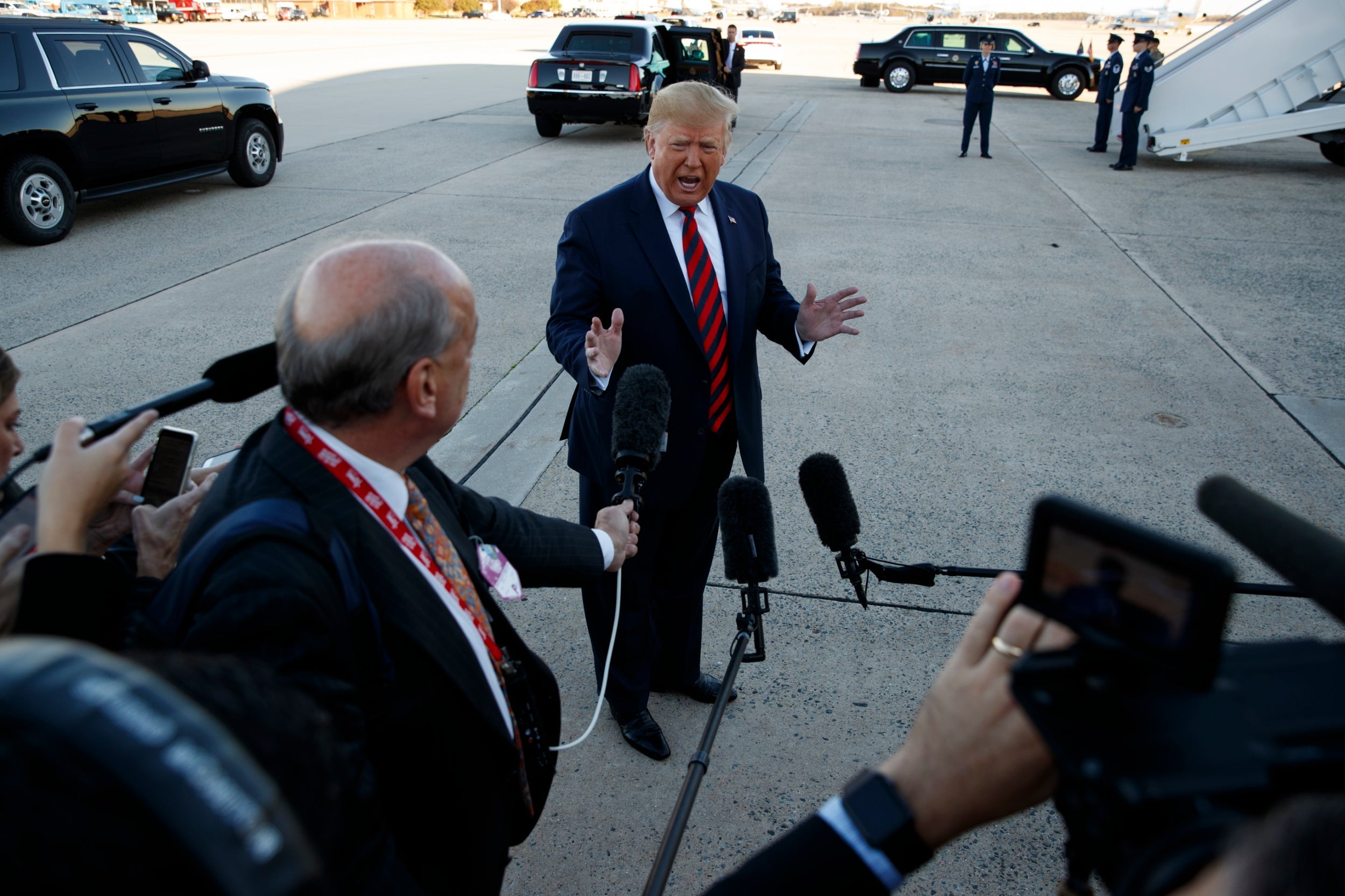 Trump-Isis raid: Democrats demand to know why president told Russia about al-Baghdadi operation before Congress