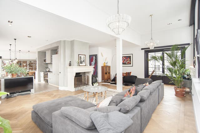 Stay in this three-bedroom loft in the centre of Amsterdam