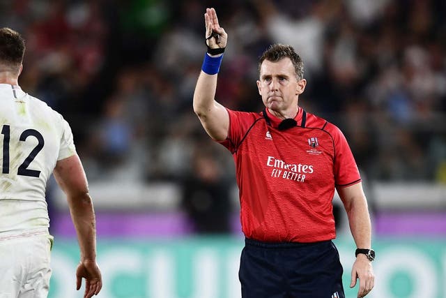 Nigel Owens will miss the final weekend of the Rugby World Cup with injury