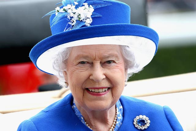 Queen Elizabeth II at Royal Ascot, June 2015