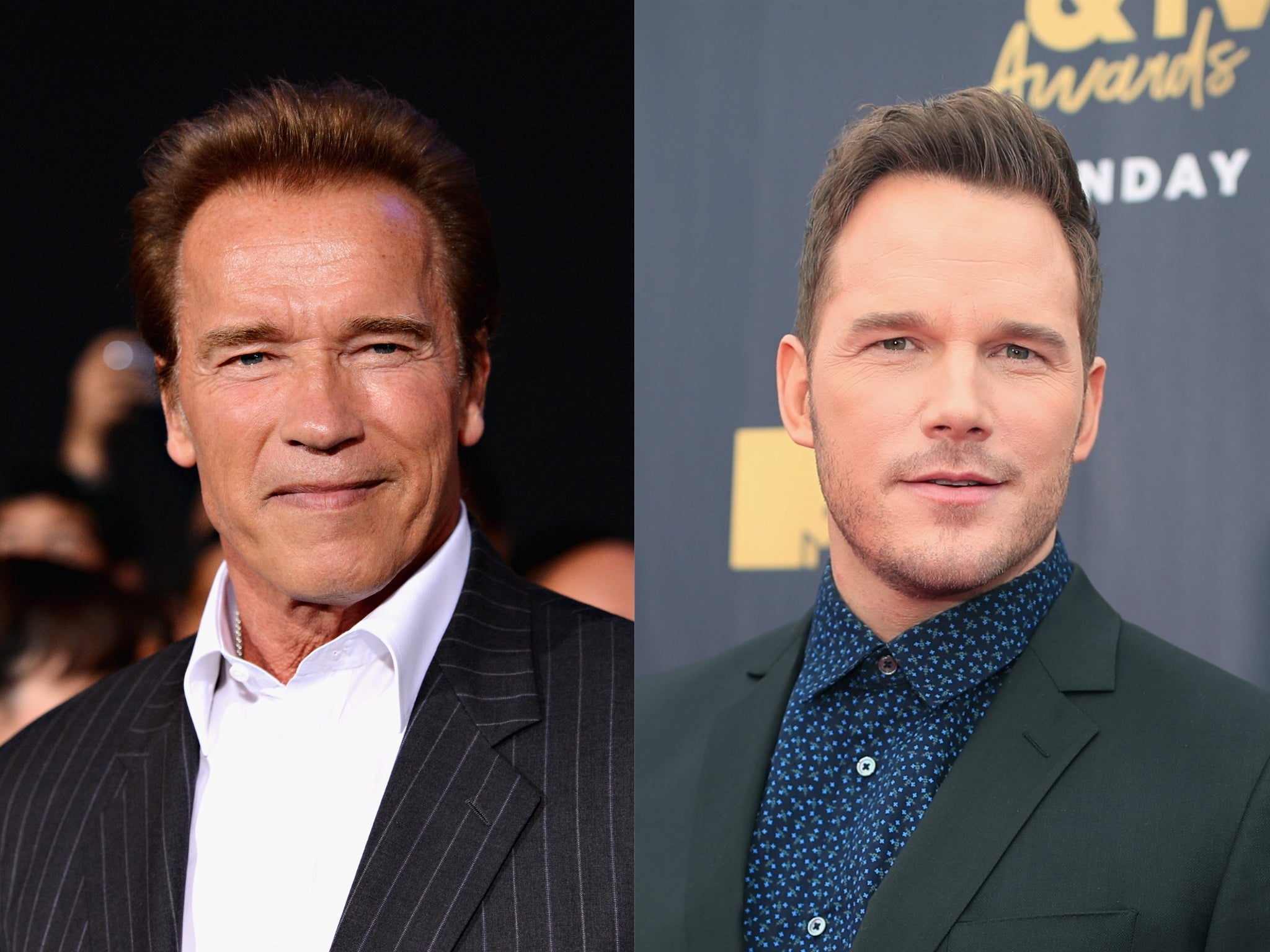 Arnold Schwarzenegger Reveals How Son In Law Chris Pratt Won Him Over In The Gym The Independent