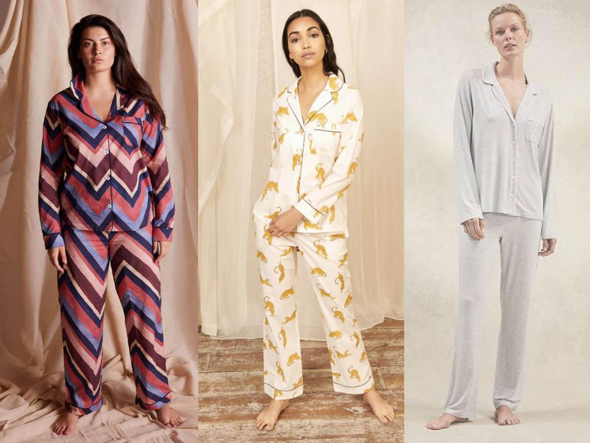 100/% Cotton Woven Drawstring Sleepwear Set with Top and Pants//Bottoms GLOBAL Mens Pajamas Set