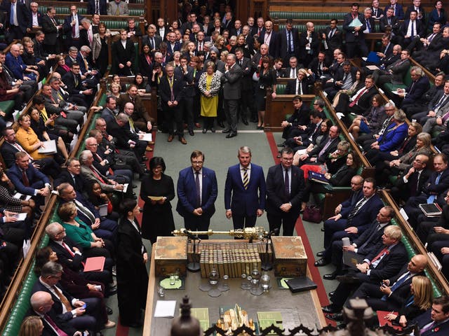 embers of Parliament vote in favour of a December general election.