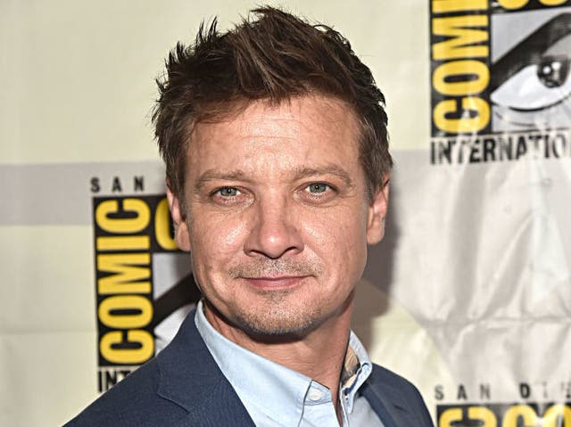 Jeremy Renner at the San Diego Comic Con in July 2019