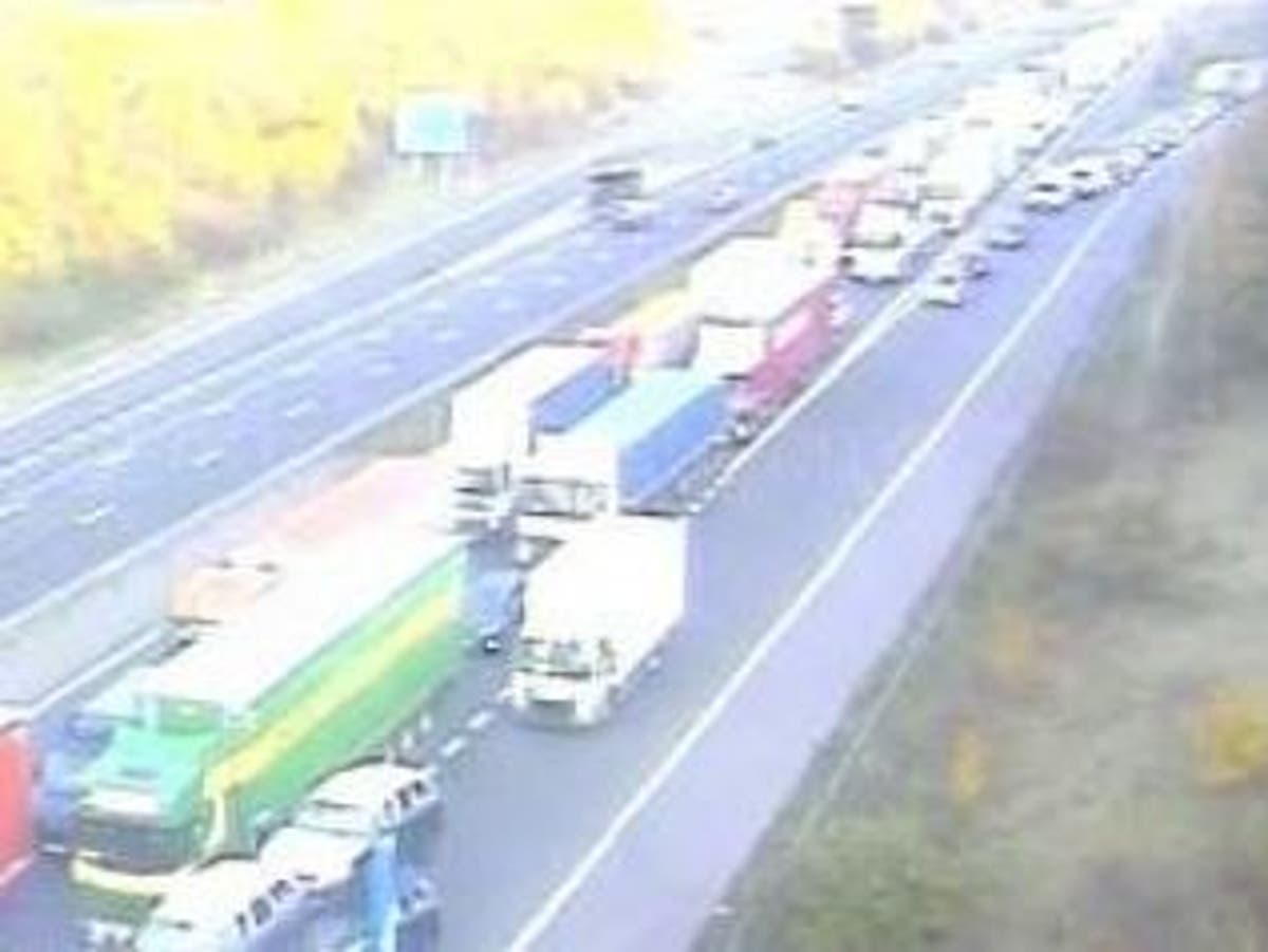 M5 motorway closed in both directions after body found