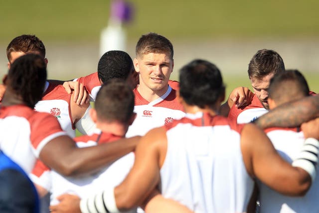 Owen Farrell will hold England's final team meeting on Friday before the Rugby World Cup final
