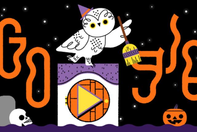Google celebrates Halloween with a spooky Doodle