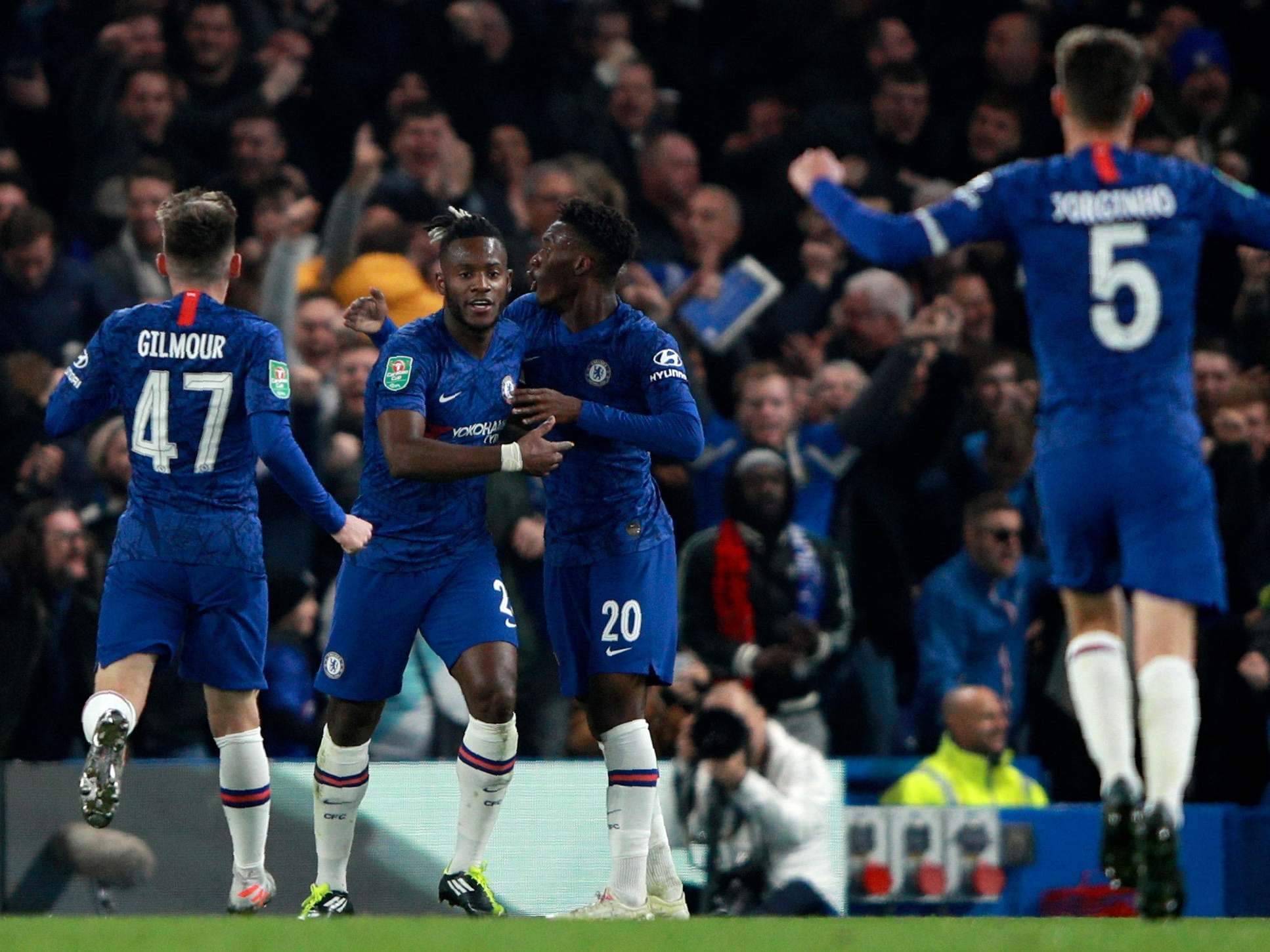 Michy Batshuayi restored parity before Rashford’s winners