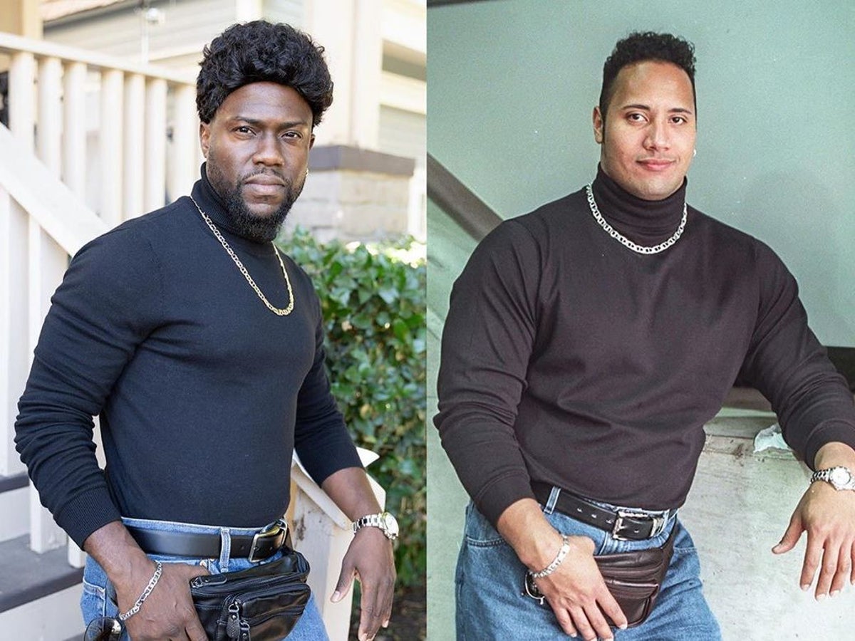 Kevin Hart reveals hilarious 'The Rock'-themed Halloween costume | The  Independent | The Independent