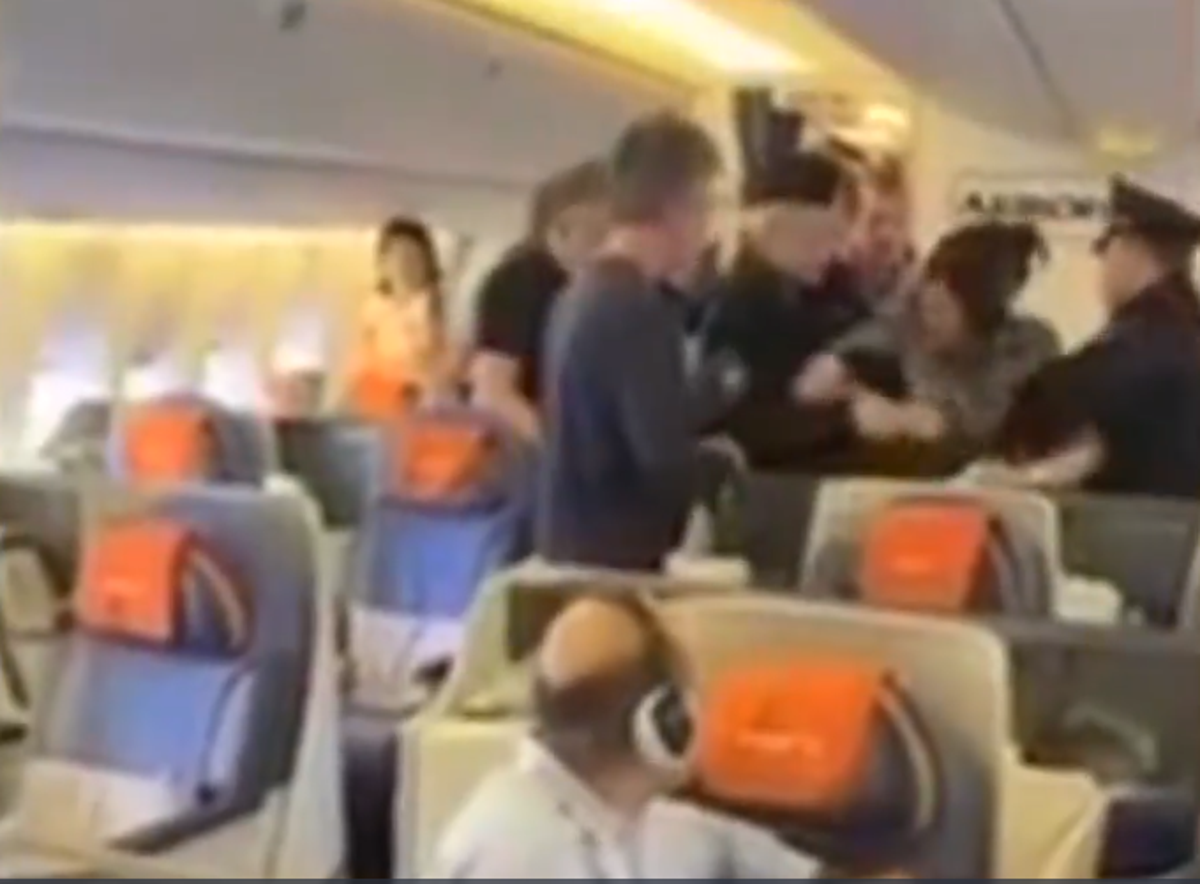 Russian actor dragged off flight after calling other passengers ‘plebs’