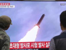North Korea fires two projectiles into sea, South Korea says