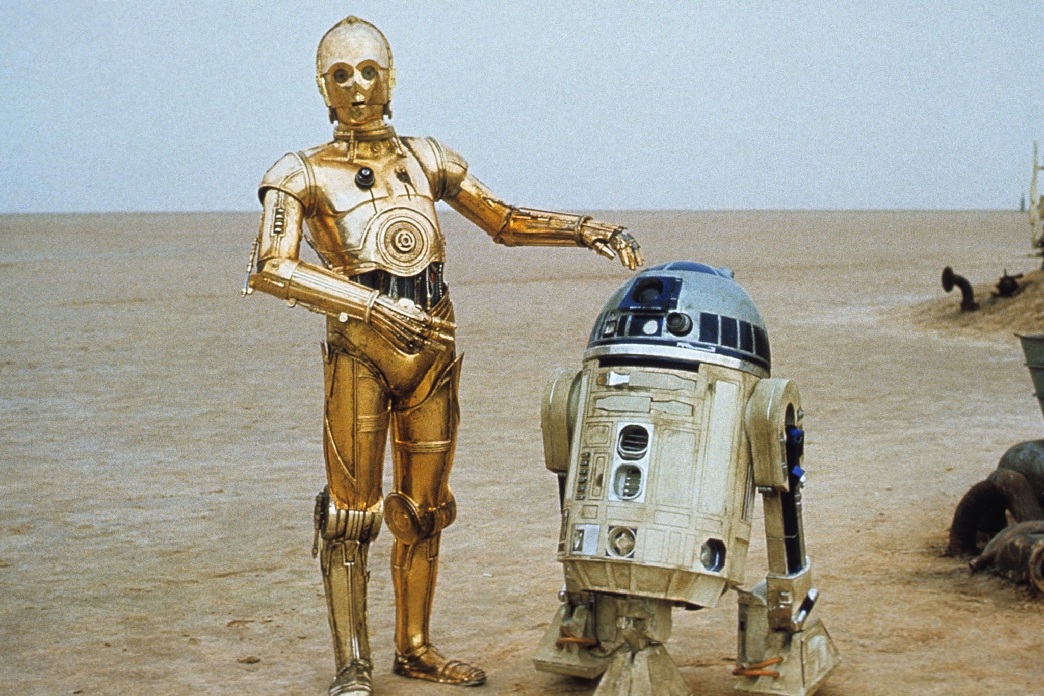 With R2-D2 in ‘A New Hope’
