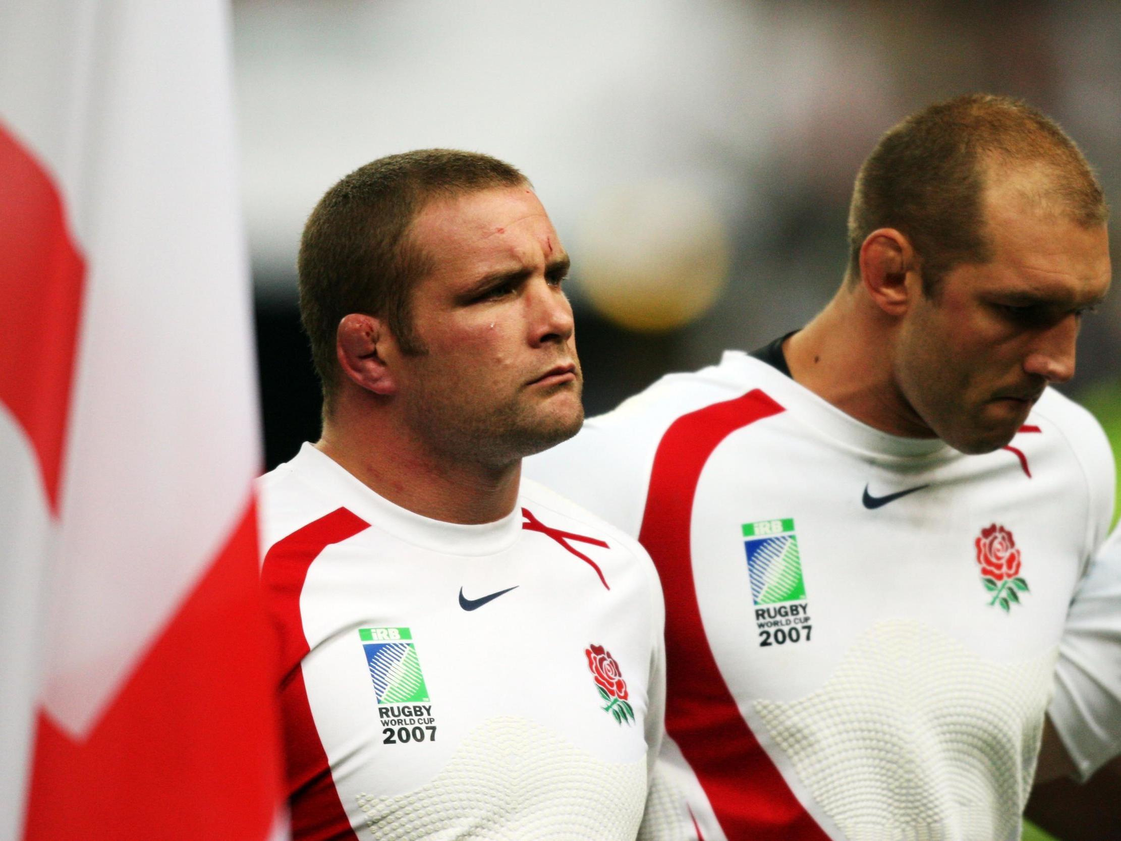 Phil Vickery captained England to the 2007 World Cup final four years after winning it in 2003
