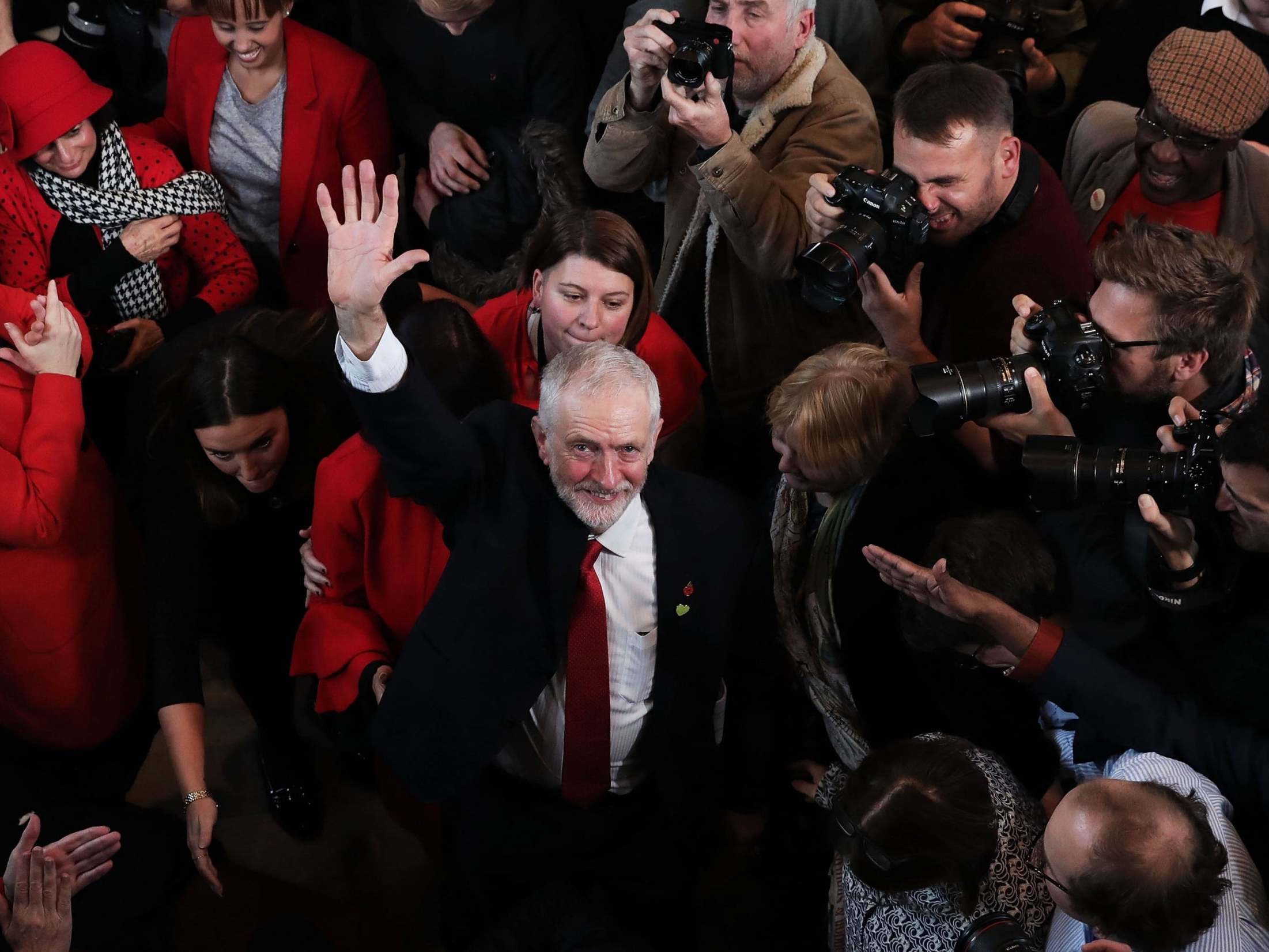 Seconds out... Corbyn and Johnson square up in the fight for every last vote