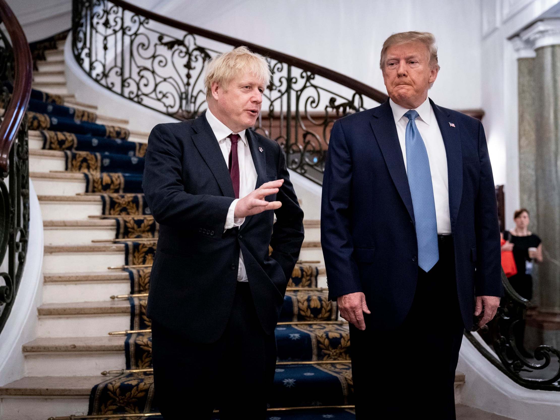 Senior Tories insist Brexit deal would not scupper US trade agreement after shock Trump intervention