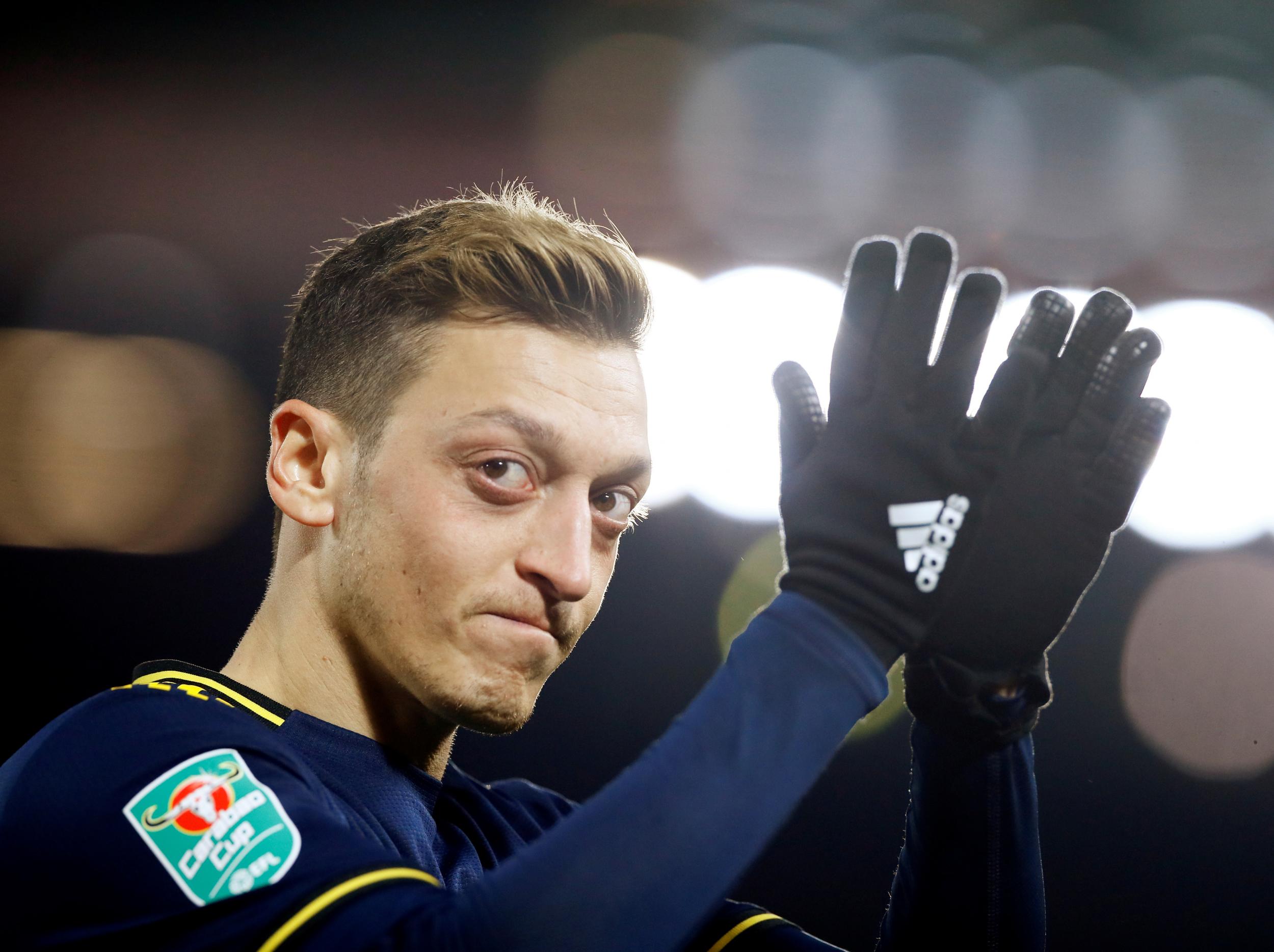 Will Mesut Ozil play this weekend?