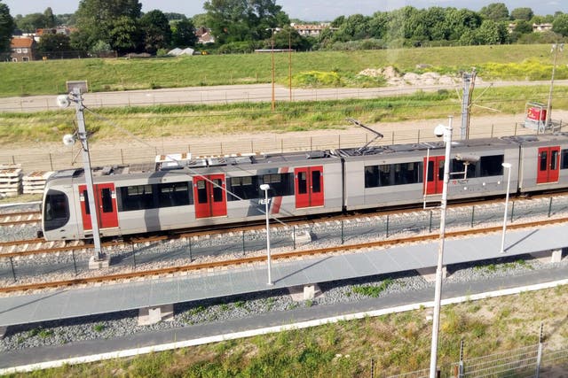 Bright future: the new tram between Rotterdam and Hook of Holland