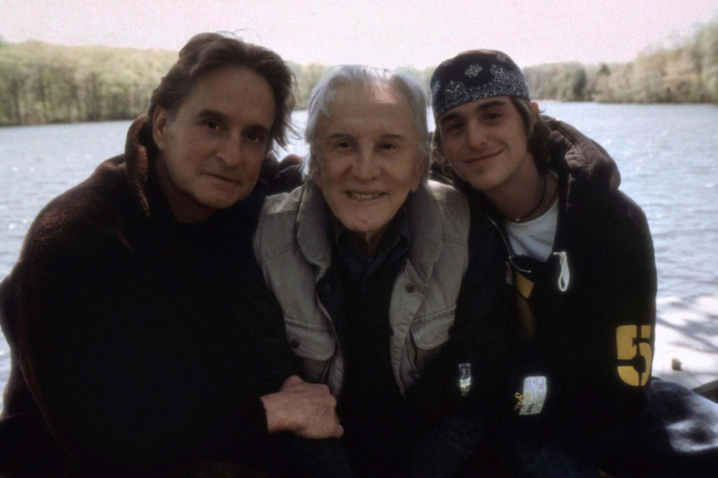 Michael, Kirk and?Cameron Douglas in 2003’s ‘It Runs in the Family’