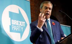 Farage reveals Brexit Party election plans