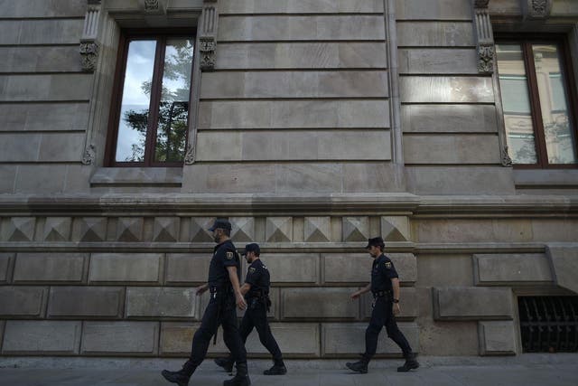 The men were sentenced at the Barcelona High Court on Thursday.