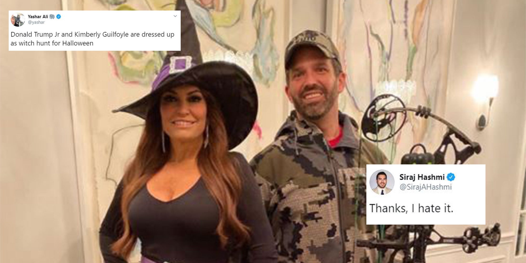 Trump Jr And Girlfriend Kimberly Guilfoyle Mocked For Halloween Costumes Indy Indy