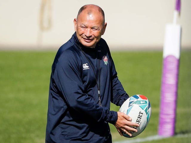Eddie Jones has received a letter from The Queen ahead of the Rugby World Cup final