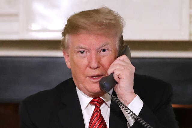 President Trump spoke with Ukrainian president Volodomyr Zelensky in a now infamous phone conversation on 25 July