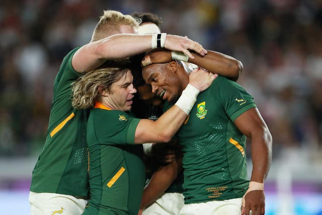 South Africa have won the Rugby World Cup final