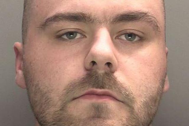 David Brennan, 23, was jailed for 18 months after admitting dangerous driving and driving while disqualified