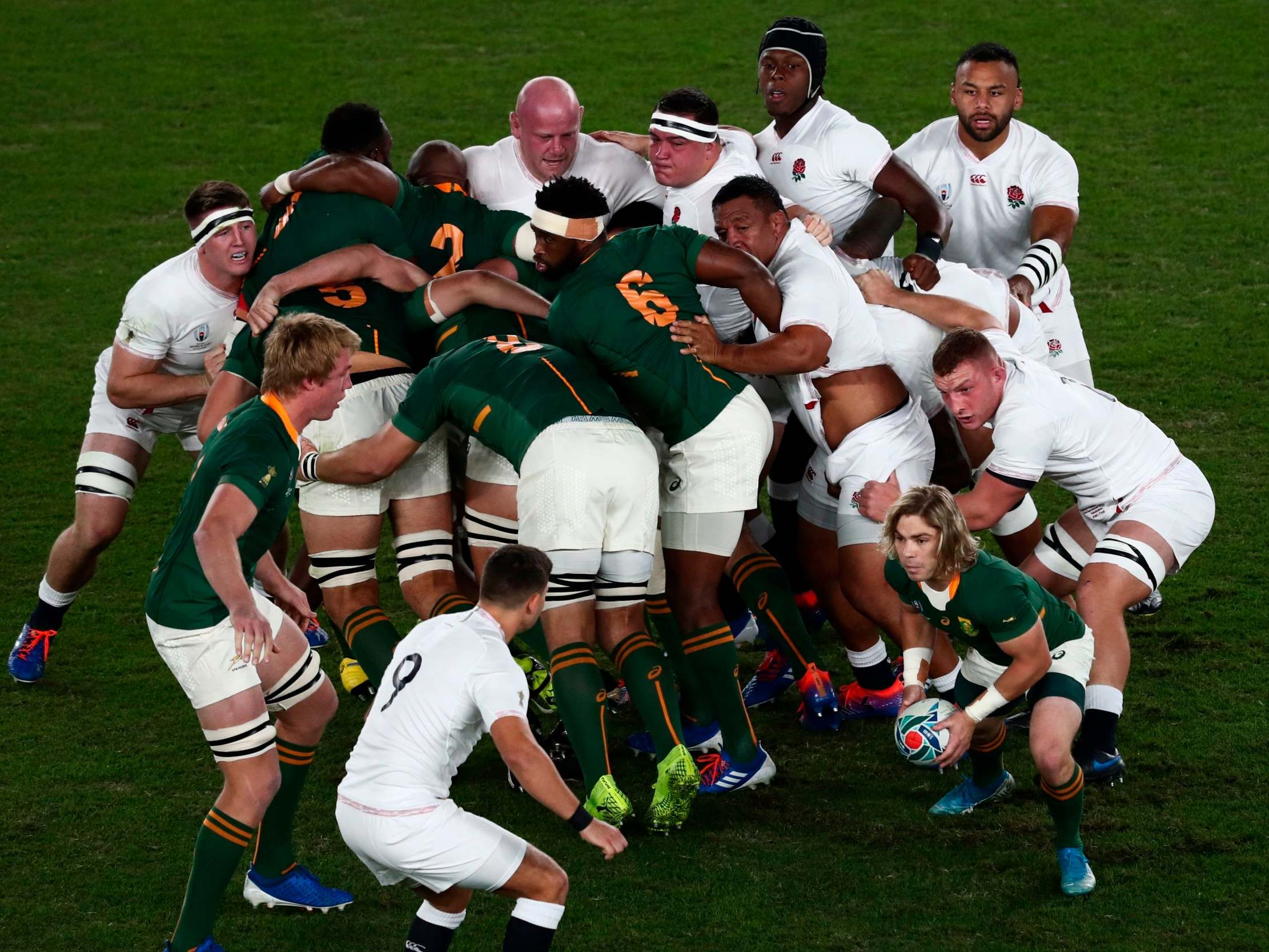 England vs South Africa How did it all go so wrong on the big stage of a Rugby World Cup final? The Independent The Independent