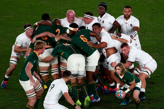 South Africa destroyed England's scrum to lay the platform for their Rugby World Cup win