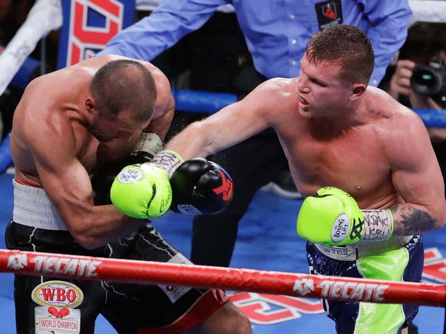 Canelo knocks out Kovalev in the 11th round