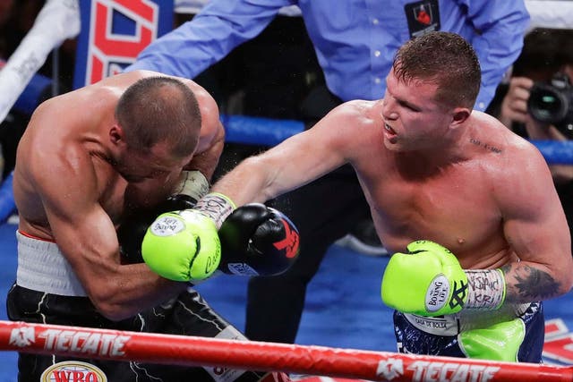 Canelo knocks out Kovalev in the 11th round