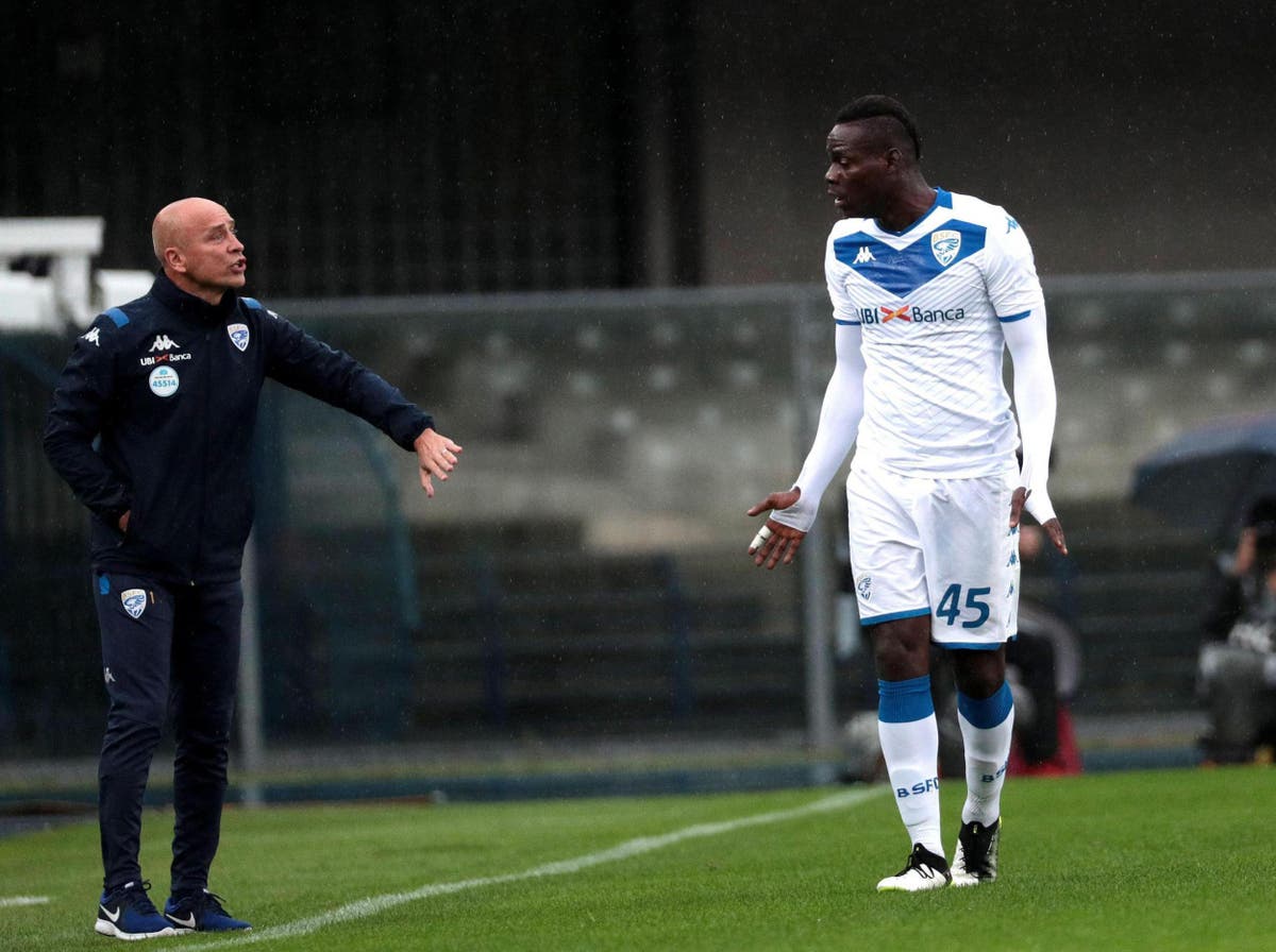 Mario Balotelli walks off pitch after being racially abused by Verona fans