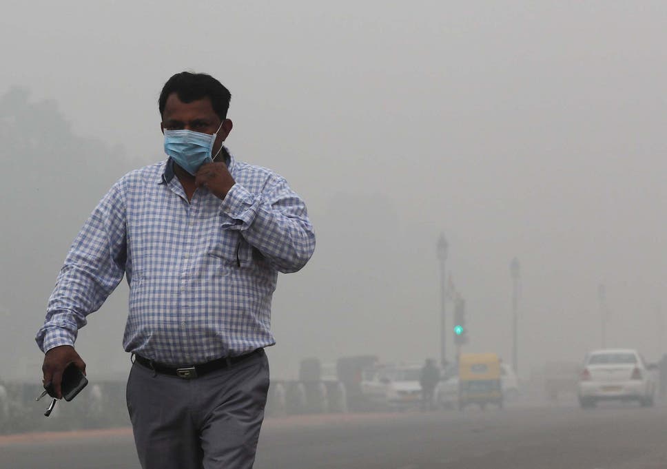Image result for Flights diverted in Delhi as toxic smog hits worst levels of 2019
