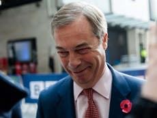 Farage’s 600 Brexit Party fruitcakes confirms he’s headed for Bake Off