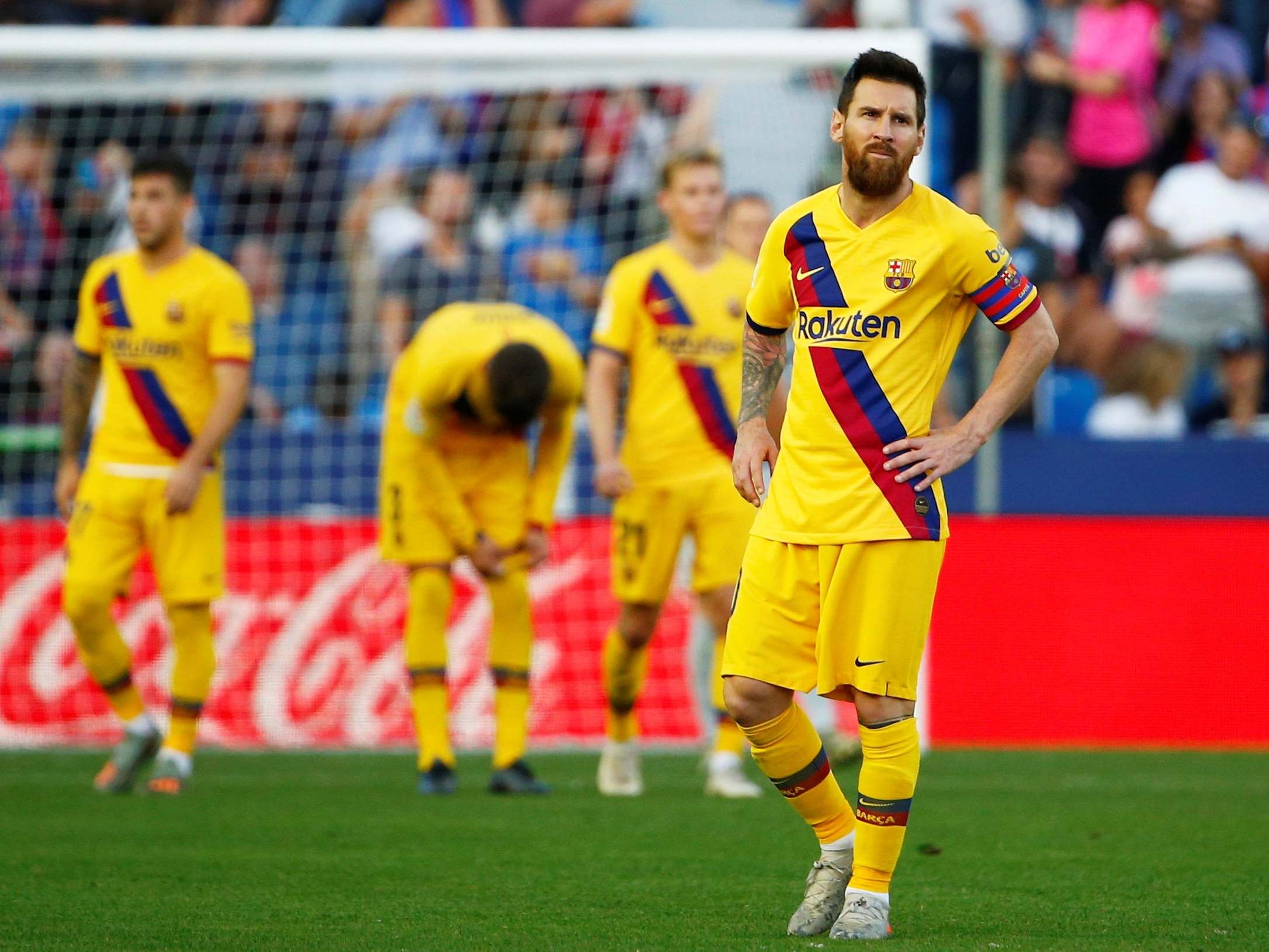Barcelona were humbled at Levante