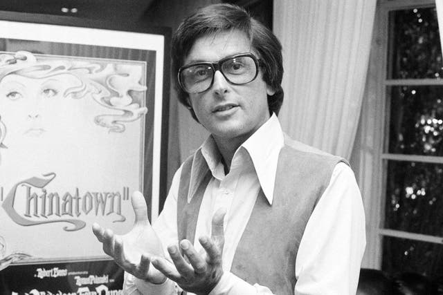 Evans (pictured in 1974) optioned an unfinished mafia potboiler by an obscure author named Mario Puzo in the Sixties