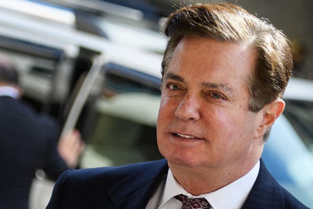 Paul Manafort was convicted in 2018 on eight counts of fraud 