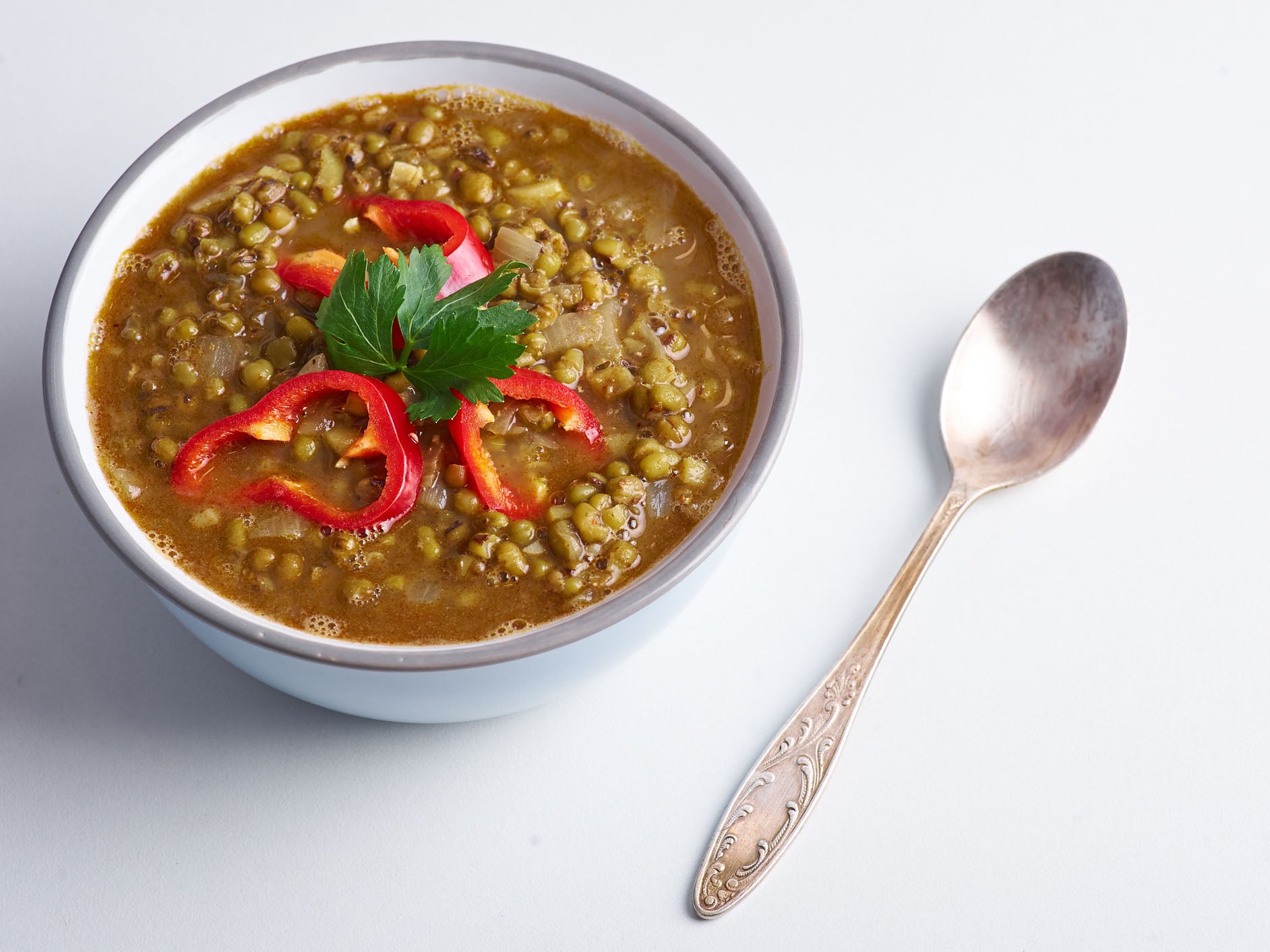 Moong (mung bean dahl) is part of the traditional Himachali cuisine