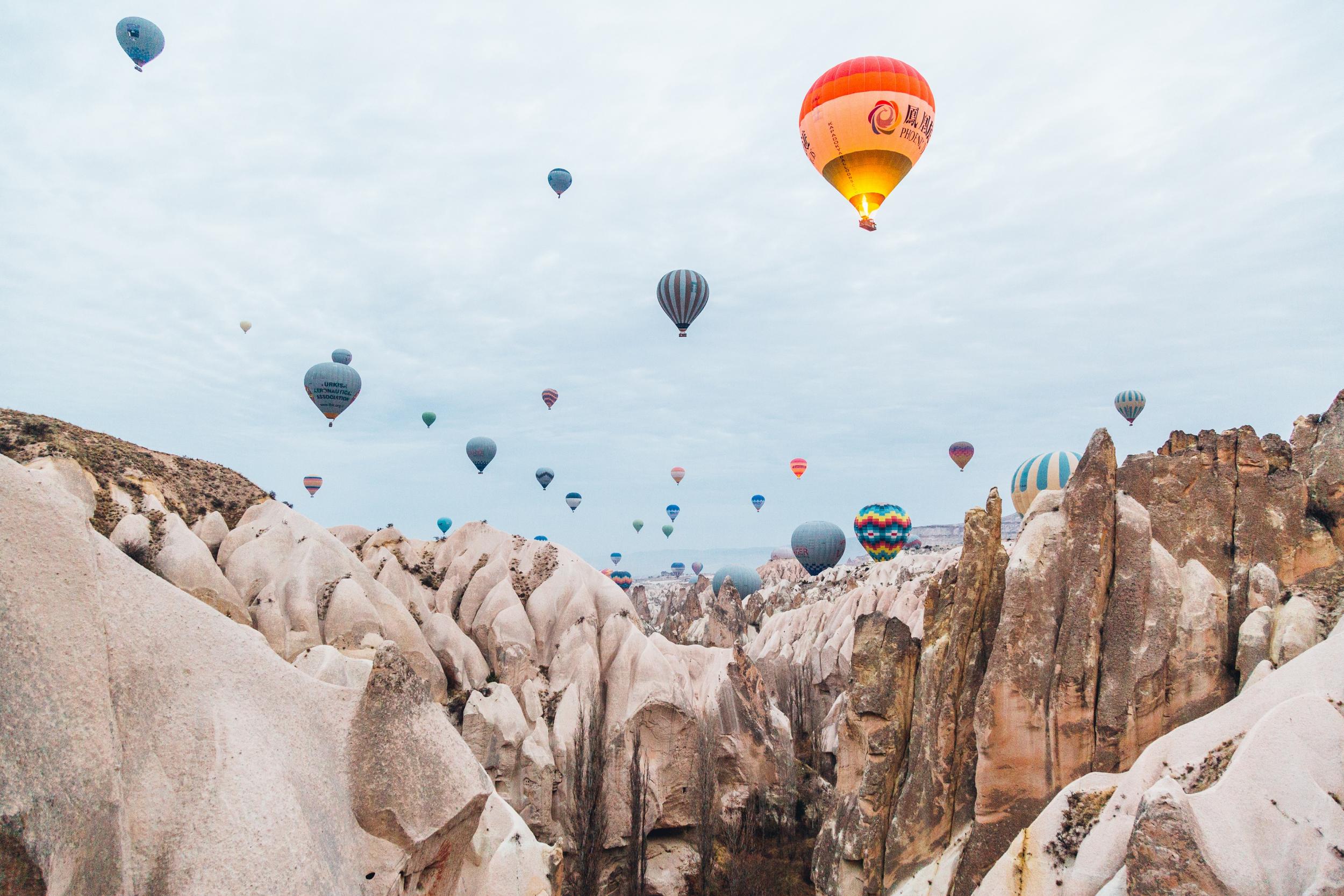 Take to the air for the best views in Turkey