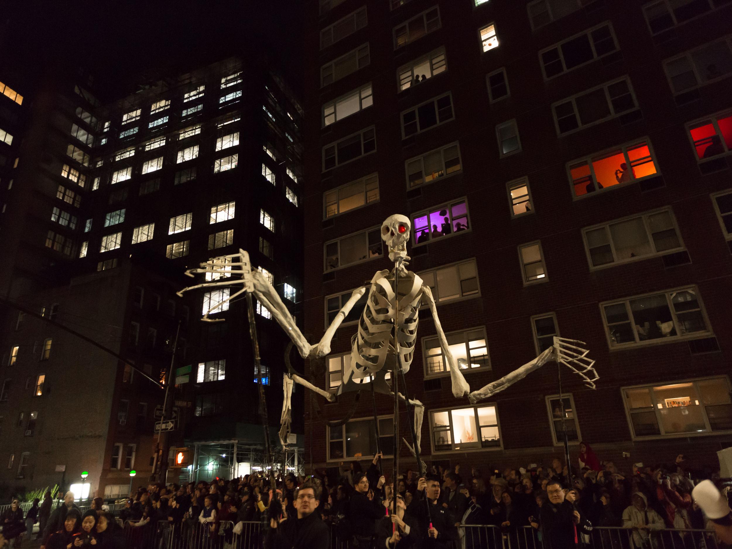 The Manhattan Halloween parade is one of many that occur throughout the year