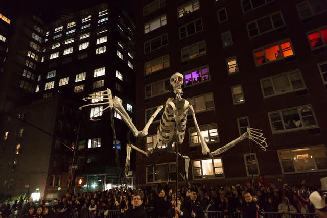 The Manhattan Halloween parade is one of many that occur throughout the year