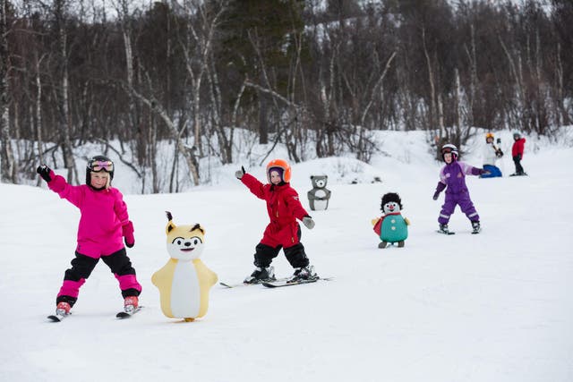 Because it's never too early to get them on skis