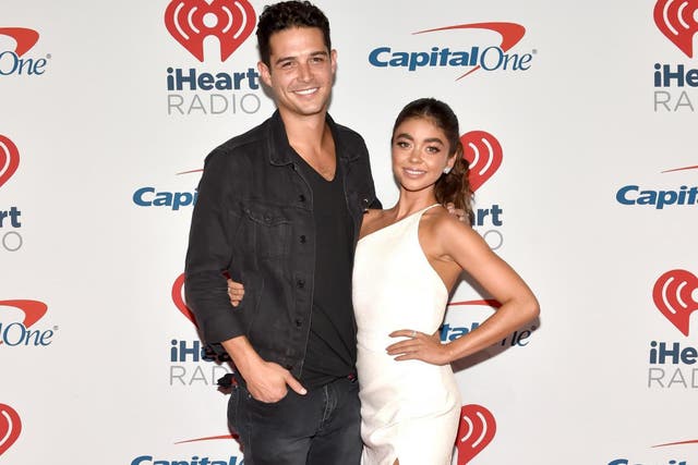 Sarah Hyland's fans are upset over photo of her and Wells Adams (Getty)