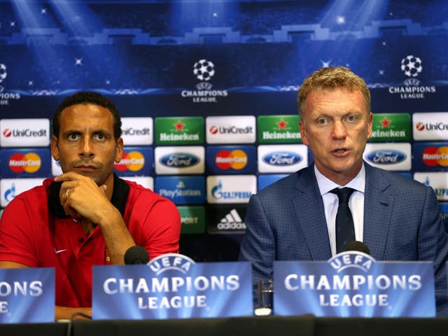 David Moyes has hit back at Rio Ferdinand after his time at Manchester United was criticised