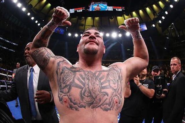 Andy Ruiz has been in a confident mood in the build-up to the bout
