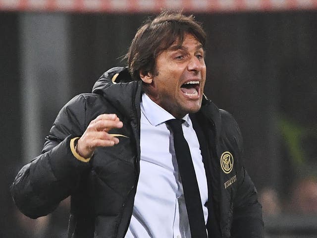 Inter Milan coach Antonio Conte has frequently expressed frustration with his club this season