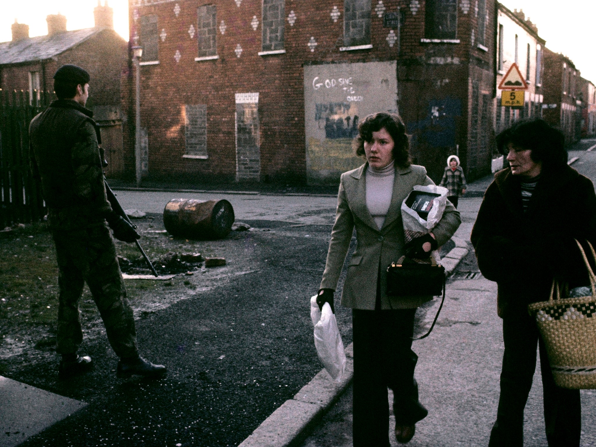 Those in Belfast in the 1970s adjusted to the reality around them